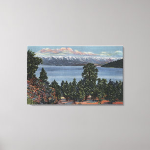 Toile Lac à tête plate, Montana