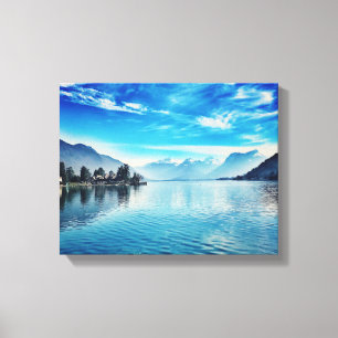 Toile Lac Annecy - Baie de Talloires