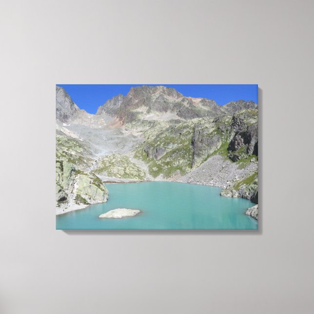Toile Lac Blanc Alpes françaises (Recto)