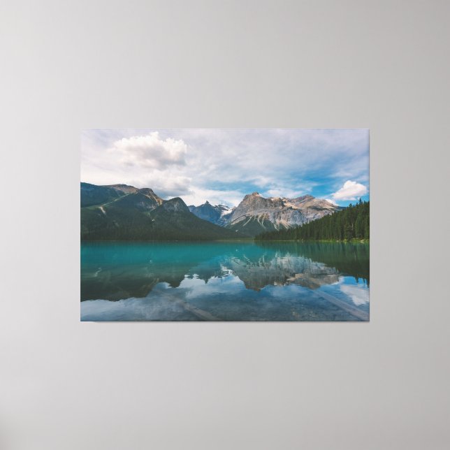 Toile Lac bleu de montagne (Recto)