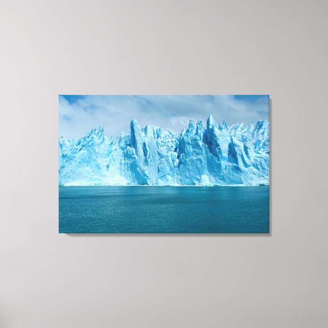 Toile Lac Bleu, Glace Et Ciel (Recto)