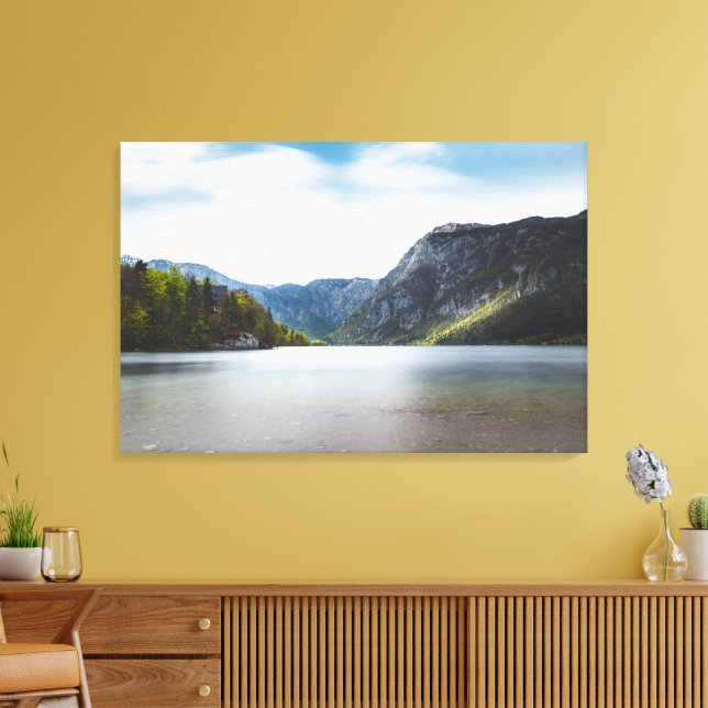 Toile Lac de Bohinj, Slovénie (Insitu(Salon))