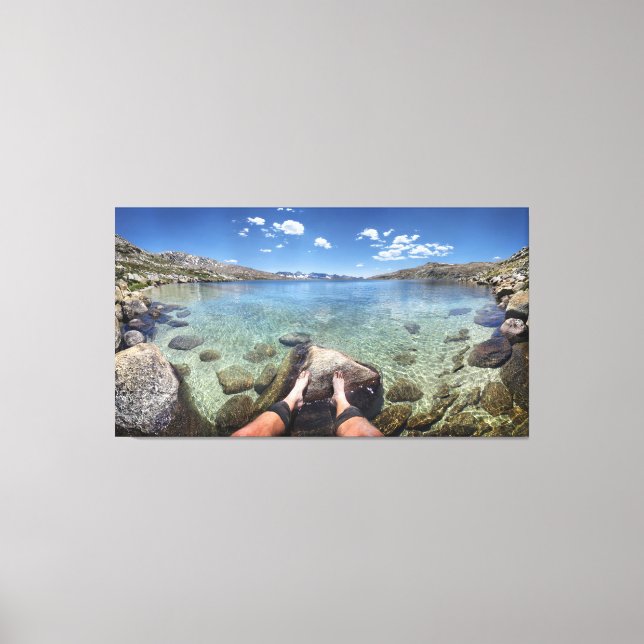 Toile Lac de Désolation - Sierra (Recto)