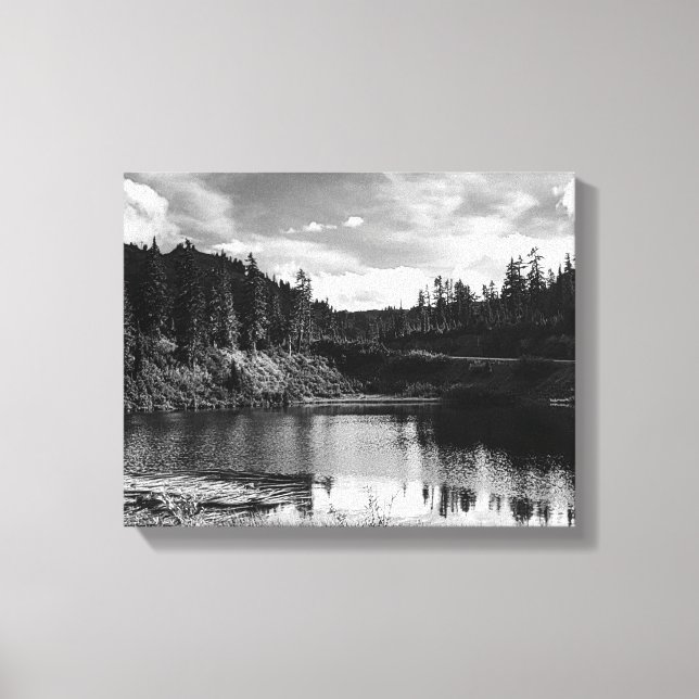 Toile Lac de montagne (Recto)