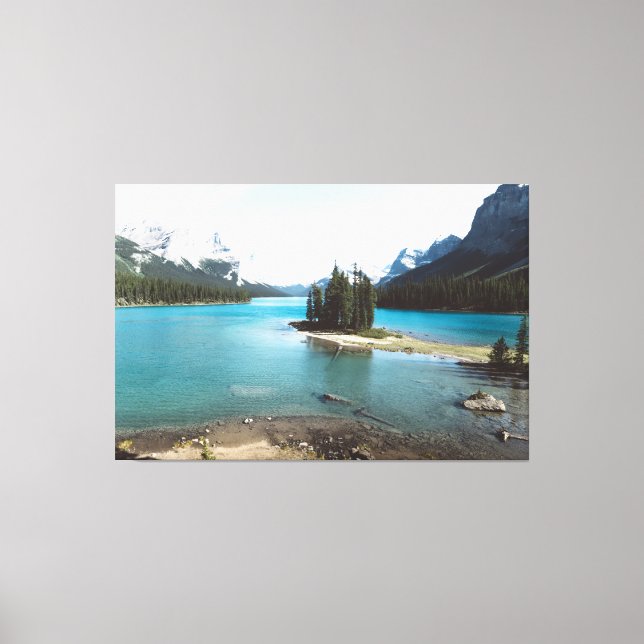 Toile Lac de montagne (Recto)