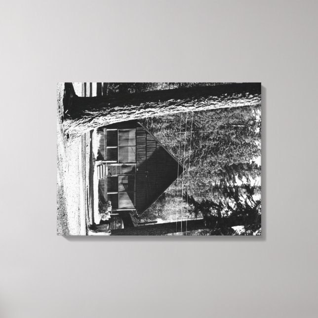 Toile Lac Diamond, Oregon Vue Cabine Photographie (Recto)