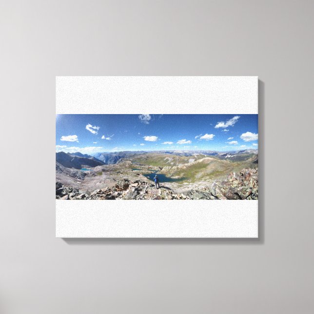 Toile Lac Eldorado - Weminuche Wilderness - Colorado (Recto)