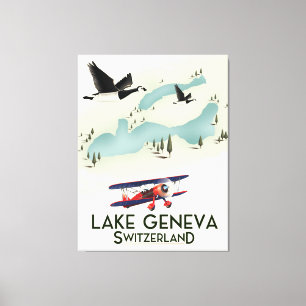 Toile lac geneva suisse Avis de voyage