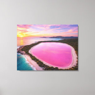 TOILE LAC HILLIER - AUSTRALIE