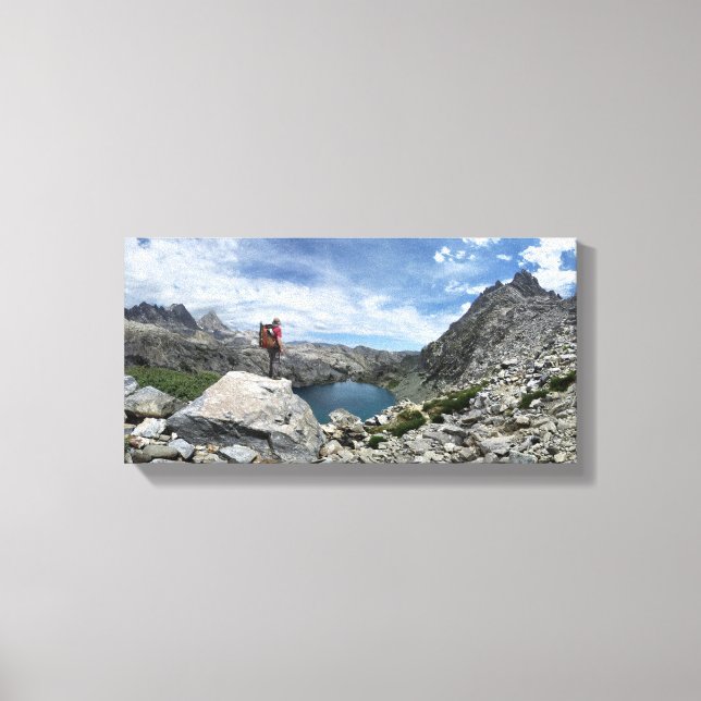 Toile Lac Iceberg - Ansel Adams Wilderness - Sierra (Recto)