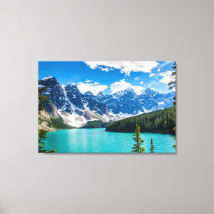 Toile Lac Moraine, parc national Banff