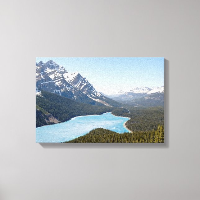 Toile Lac Peyto - Parc national de Banff, Alberta, Canad (Recto)