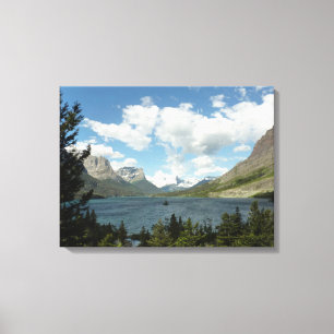 Toile Lac Saint-Marie II au Glacier National Park