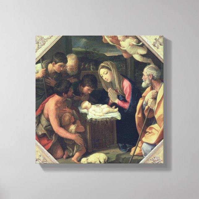 Toile L'adoration des bergers, c.1640-42 (Recto)