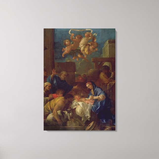 Toile L'Adoration des Shepherds (Recto)