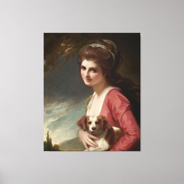 Toile Lady Hamilton comme nature Romney Canvas Art (Recto)