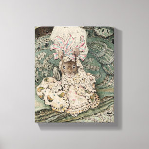Toile Lady Mouse dans un Casquette de lynchage (par Beat