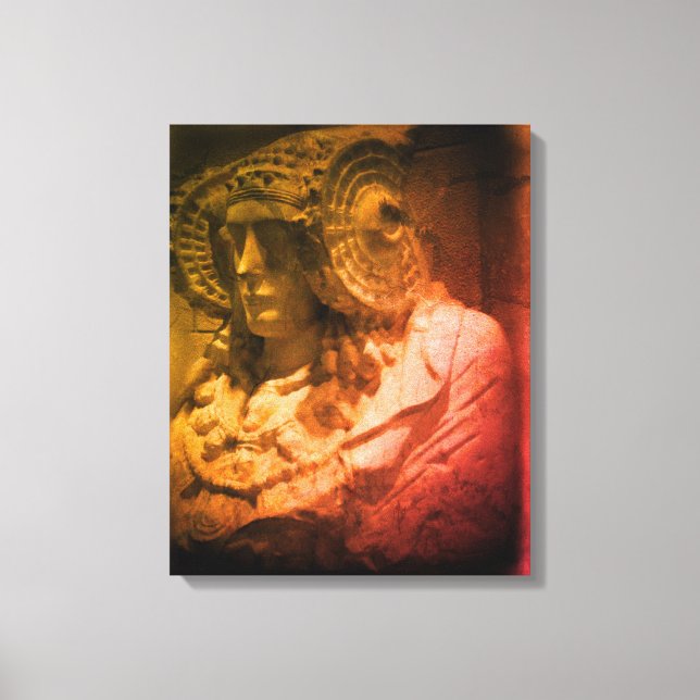 TOILE LADY OD ELCHE ESPAGNE MYSTÈRE ART CANVAS (Recto)