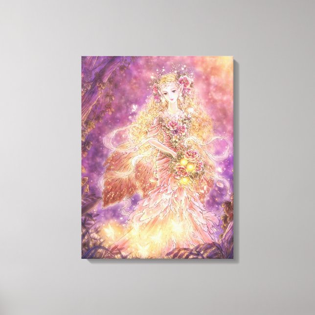 Toile Lady of the Forest Imaginaire Art Canvas Imprimer (Recto)