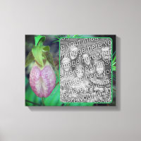 Lady Slipper Orchid Créez votre propre photo