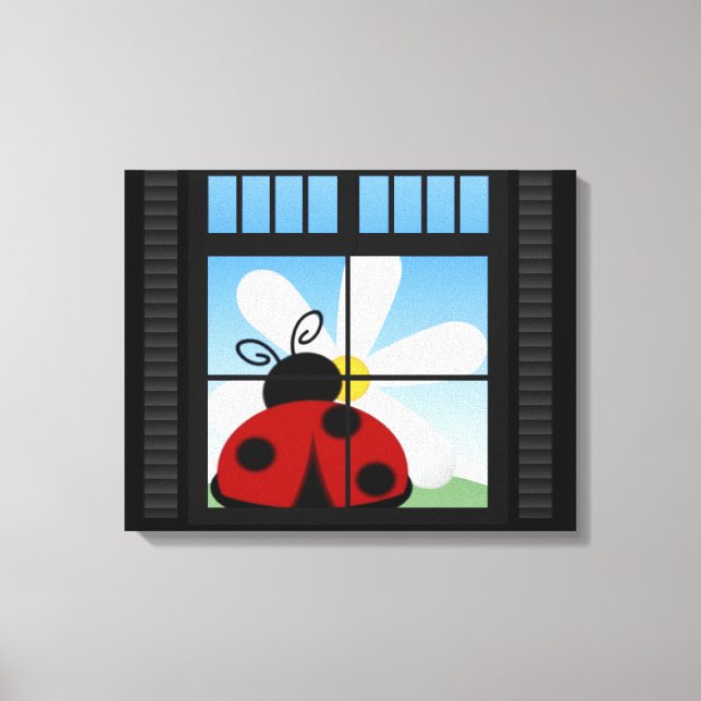 Toile LadyBug Day Enveloppé Canvas (Recto)