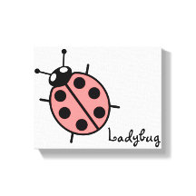 Ladybug du vecteur rouge