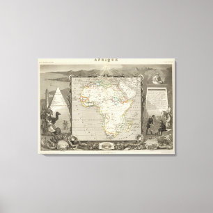Toile L'Afrique 34