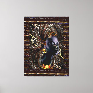 Toile L'Afrique mère