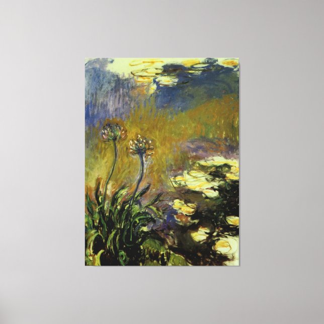 Toile L'Agapanthus (Recto)