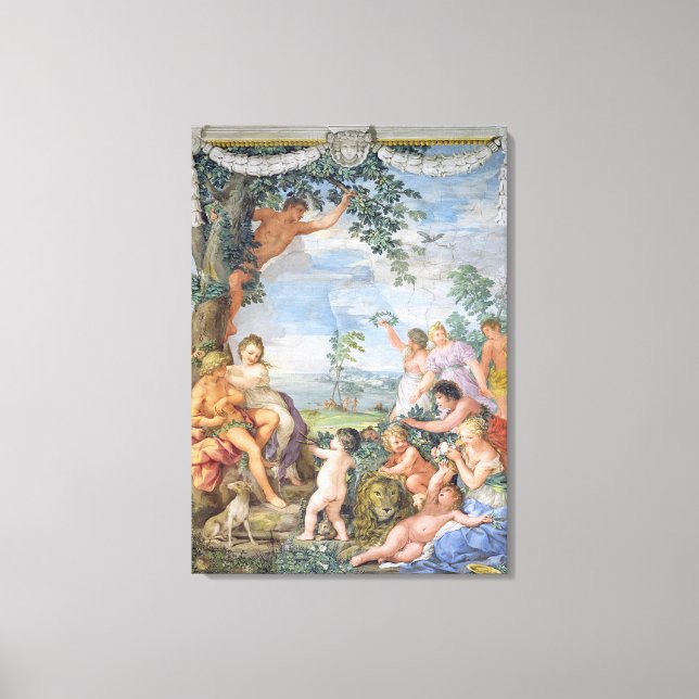 Toile L'âge d'or (fresque) (Recto)