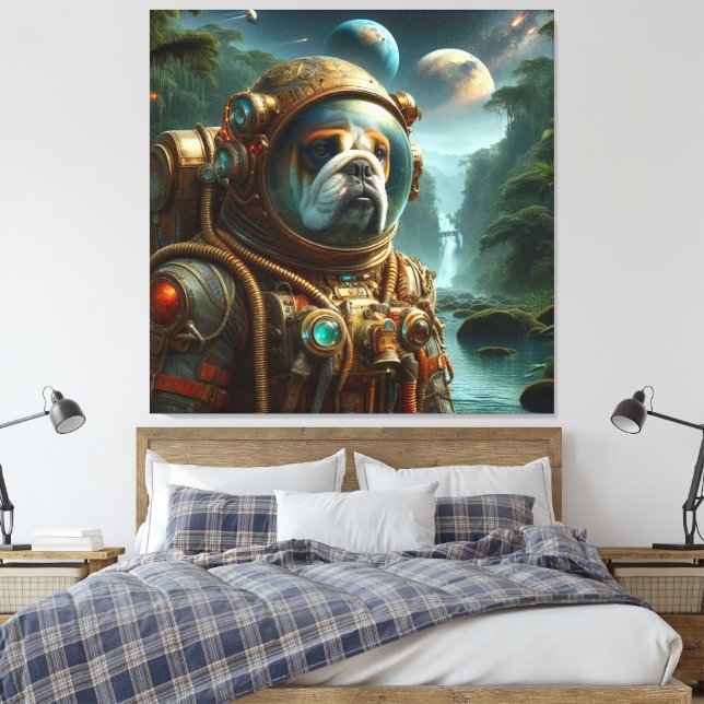 TOILE L'ÂGE DU CHIEN EN ACIER (Insitu(Chambre))