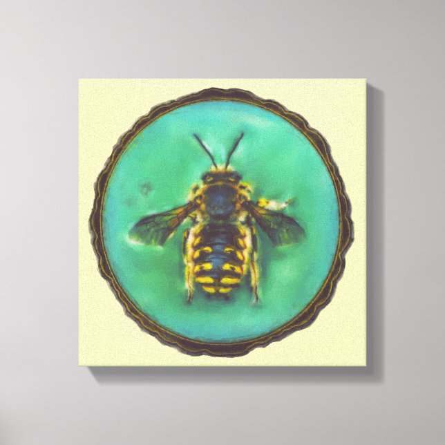 Toile Laine Carder Bee (Recto)