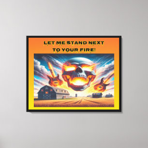 Toile Laisse-Moi Me Tenir...