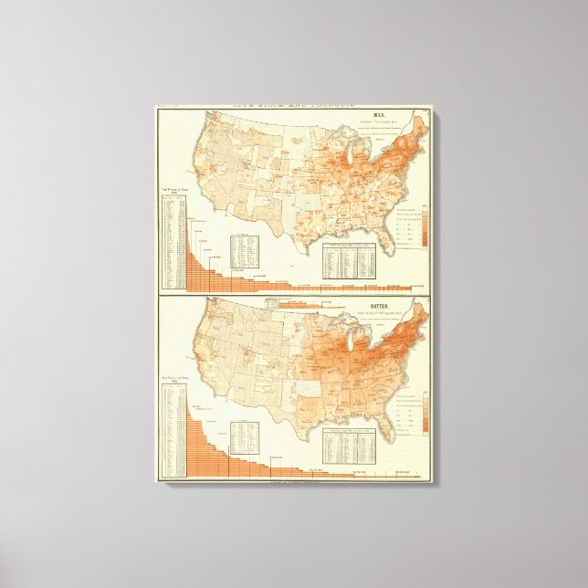 Toile Lait et beurre (Recto)