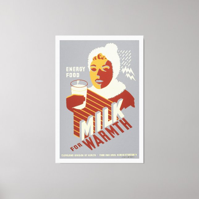 Toile Lait pour la chaleur (Recto)