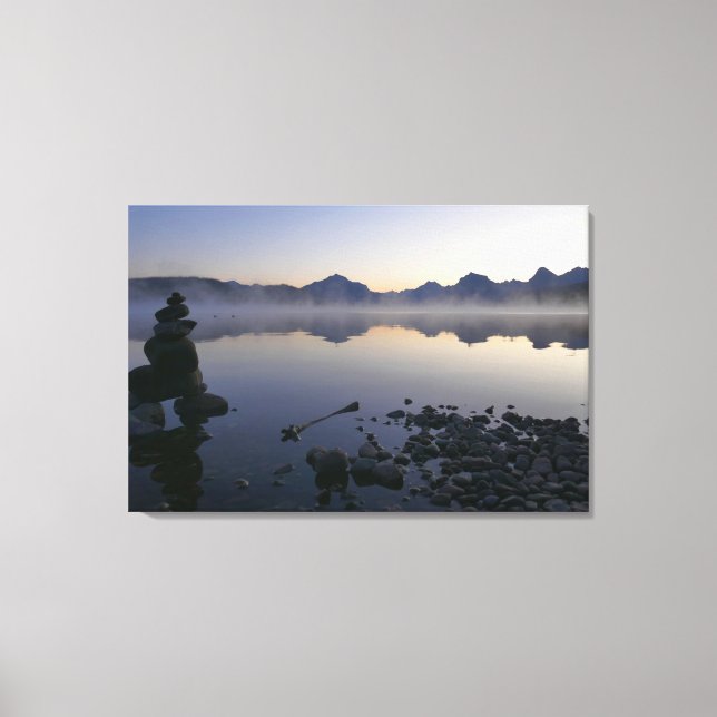Toile Lake McDonald au lever du soleil I (Recto)