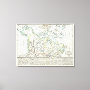 Toile L'Alaska, Canada, Groenland