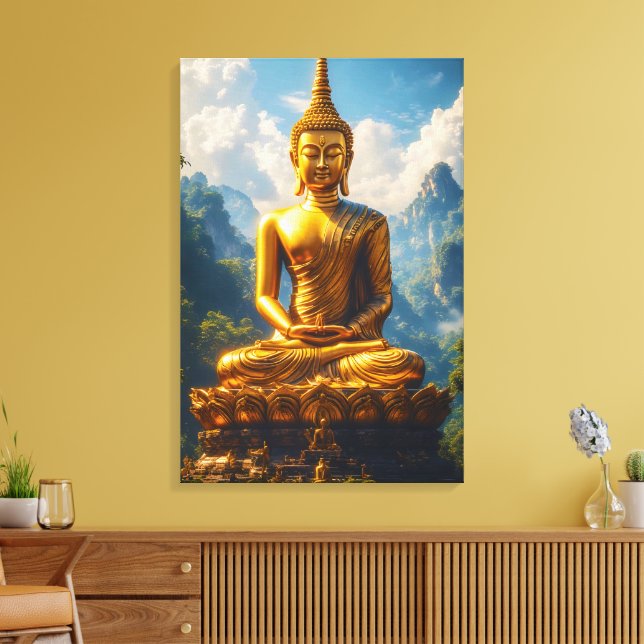 Toile L'Âme Dorée du Siam (Insitu(Salon))
