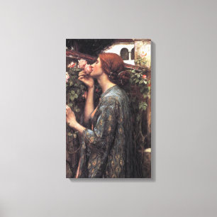Toile L'âme du Rose (par John William Waterhouse)