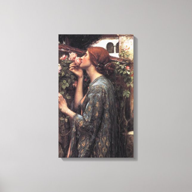 Toile L'âme du Rose (par John William Waterhouse) (Recto)