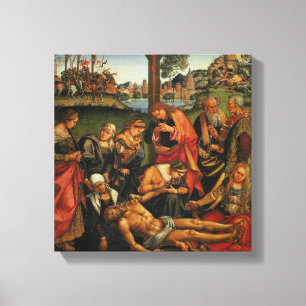 Toile Lamentation sur le Christ mort - Luca Signorelli