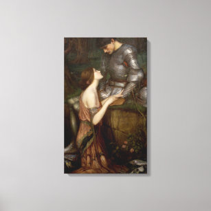 Toile Lamia and the Soldier (par John William Waterhouse