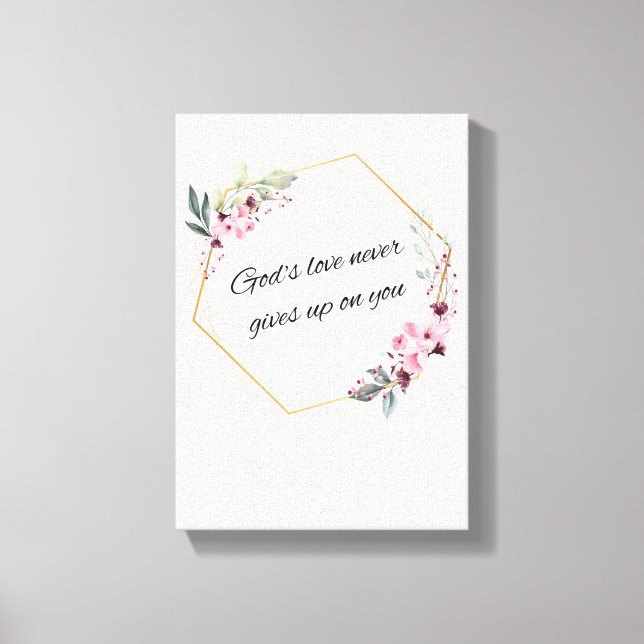 Toile L'Amour de Dieu (Recto)