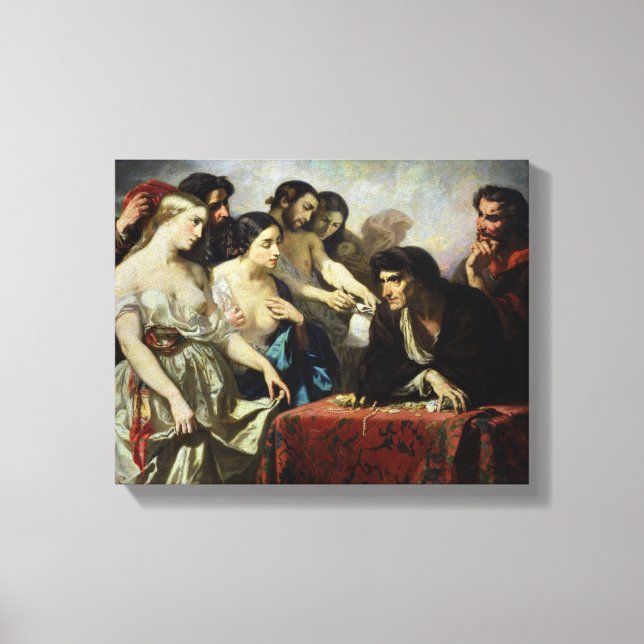 Toile L'amour de l'or, 1844 (Recto)