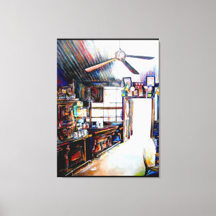 Toile L'amour n'est pas un mur, c'est un pont