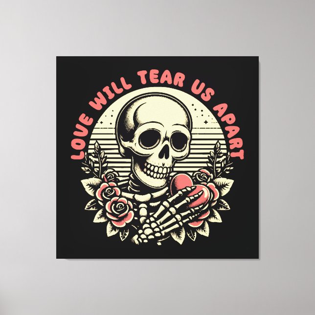 Toile L'amour nous déchirera (Recto)