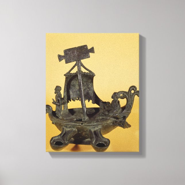 Toile Lampe sous forme de bateau (Recto)