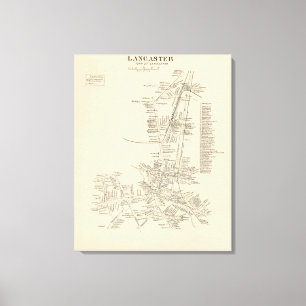Toile Lancaster, ville de Lancaster