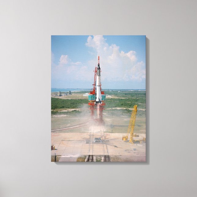 Toile Lancement de la photo Freedom 7 (Recto)