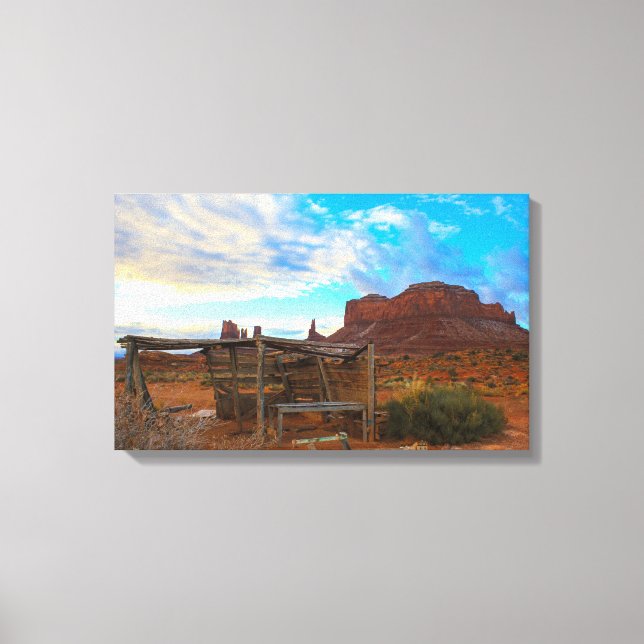 Toile L'ancien Occident (Recto)